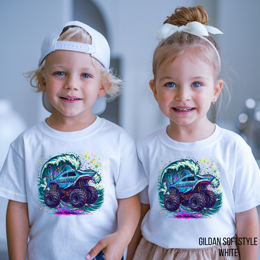 Meg Monster Truck - Short Sleeve