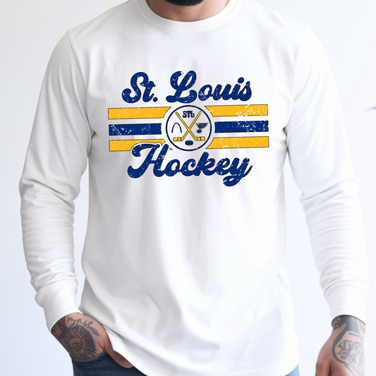 Retro Blues - Long Sleeve