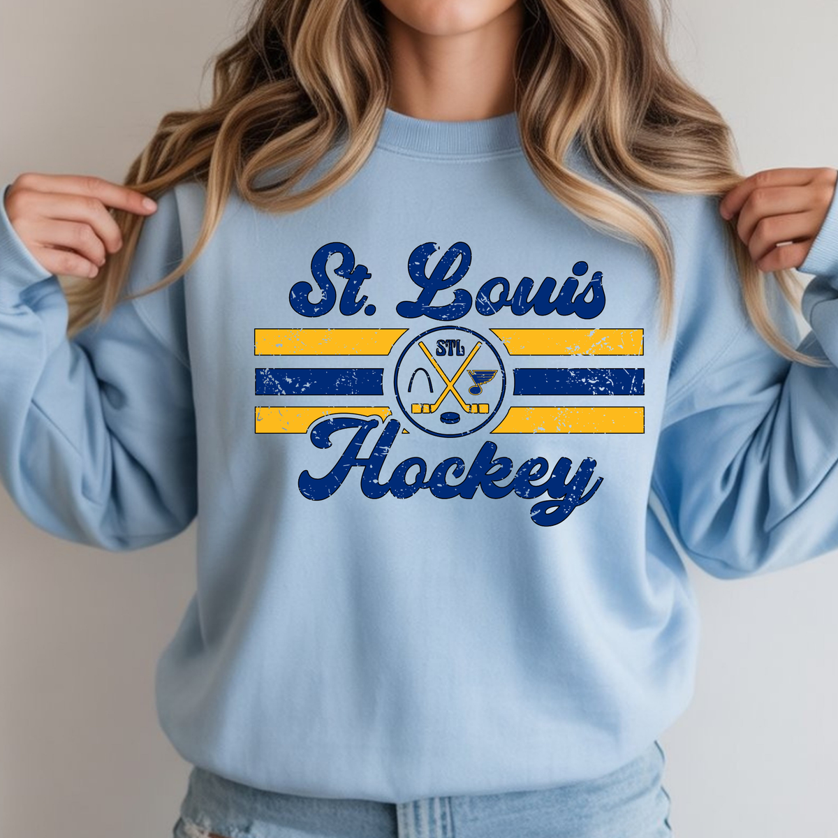 Retro Blues - Sweatshirt
