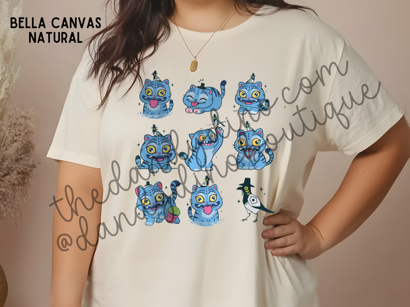 Blue Tiger Coquette - Short Sleeve