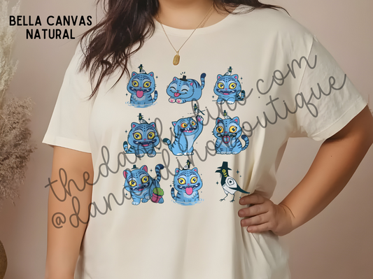 Blue Tiger Coquette - Short Sleeve