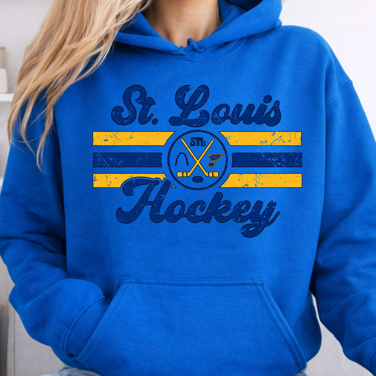 Retro Blues - Hoodie