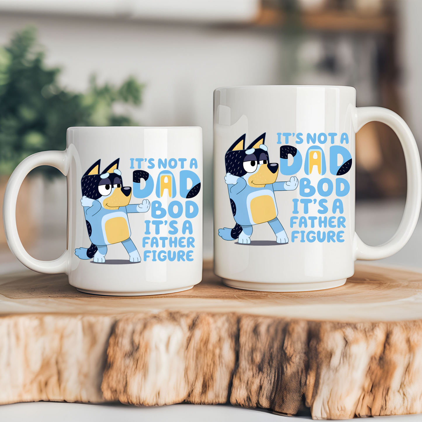 Dadbod Blue Dog Coffee Mug