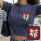 Cardinals Baseball Bow - Crops