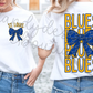 Blues Bow Short Sleeve