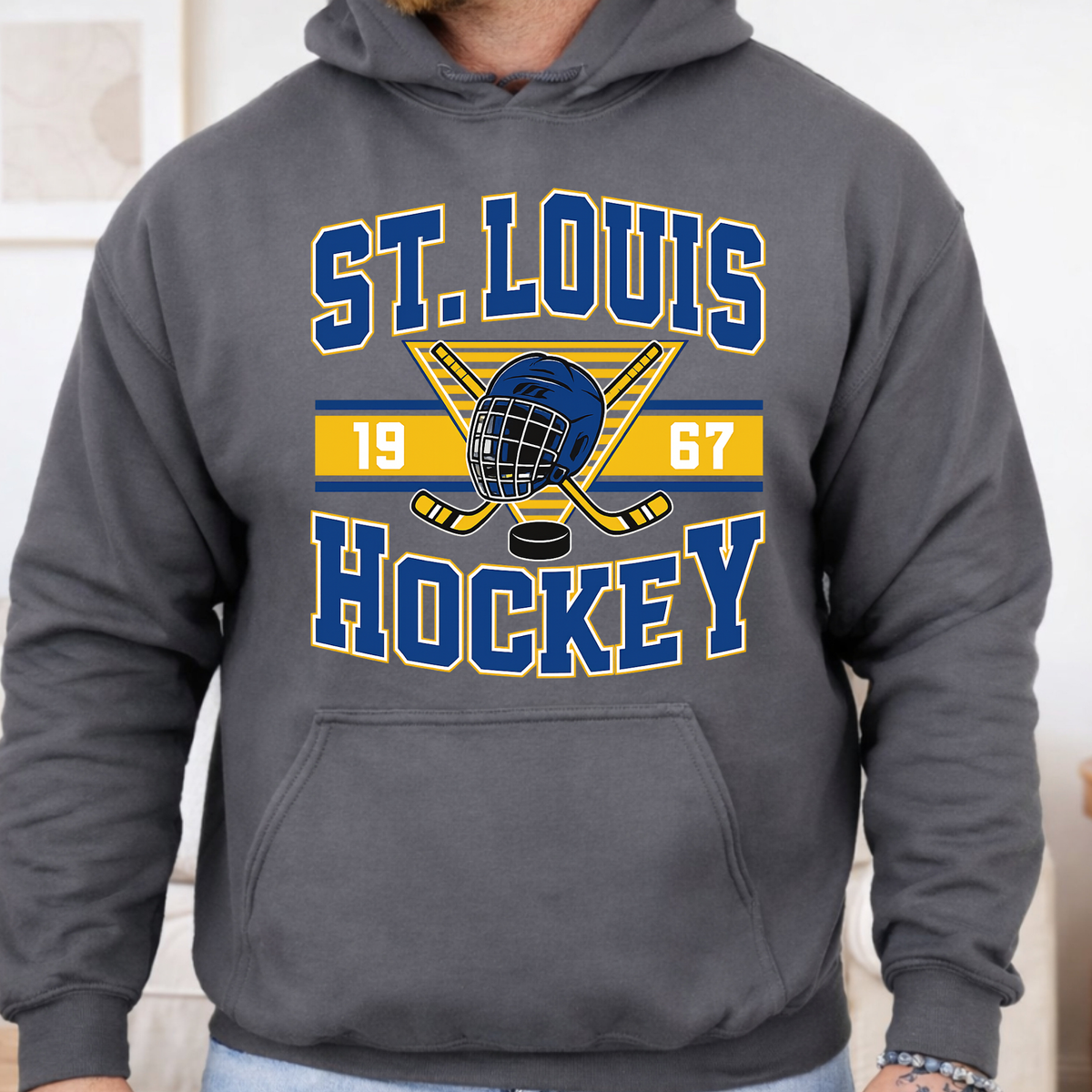 St Louis Hockey 1967 - Hoodie