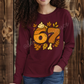6 7 Turkey Leg Pumpkin Pie - Long Sleeve