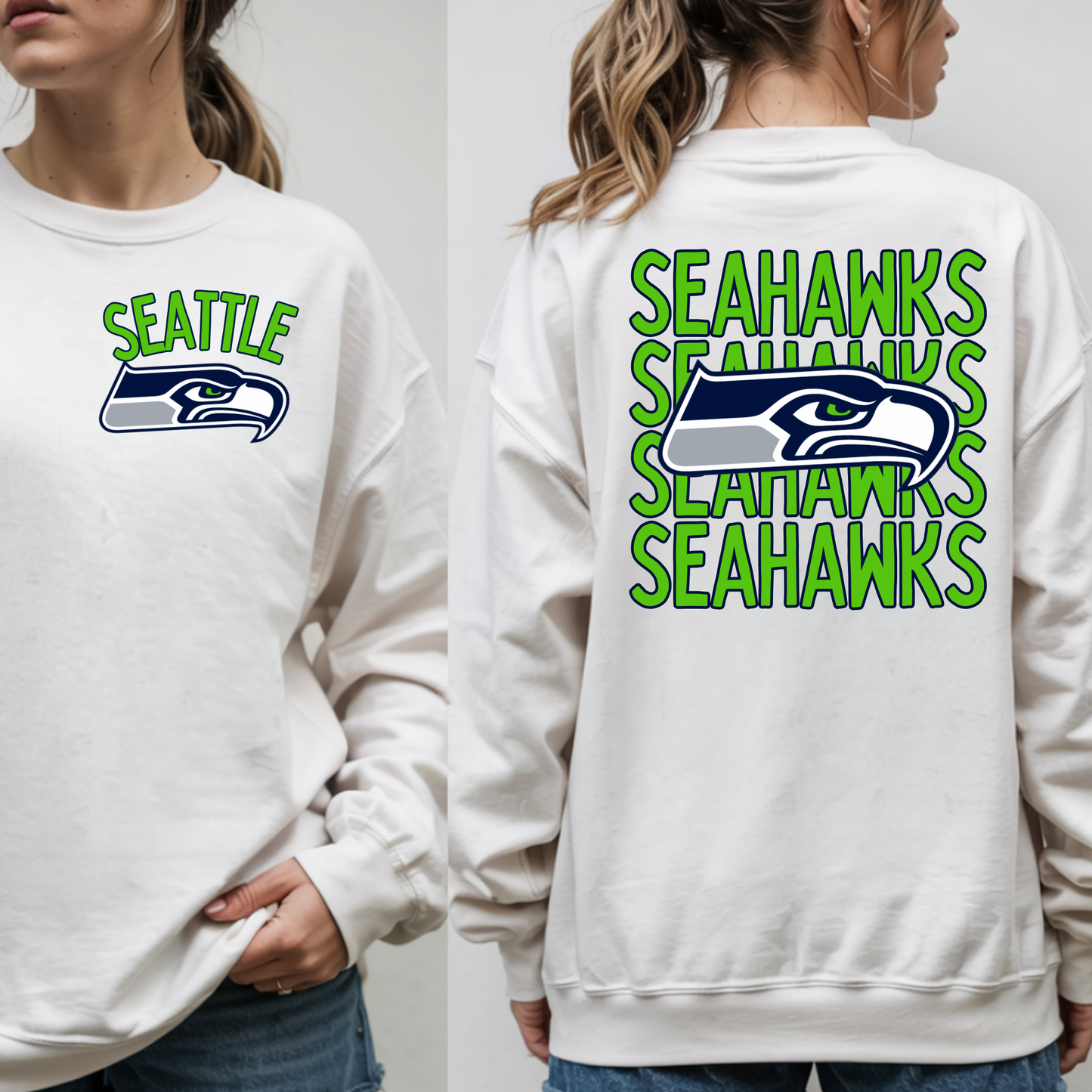Seattle Stacked - Sweatshirt