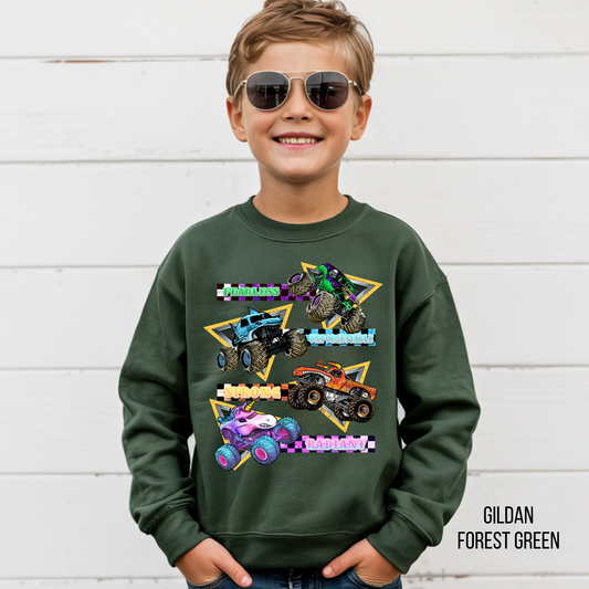 MJ Trucks Stacked - Sweatshirt