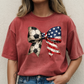 Flag Soccer Bow - Short Sleeve
