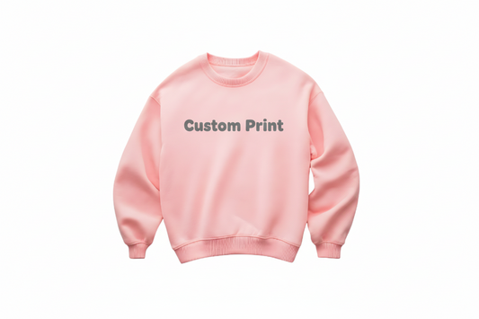 Custom Print Upload - Sweatshirt