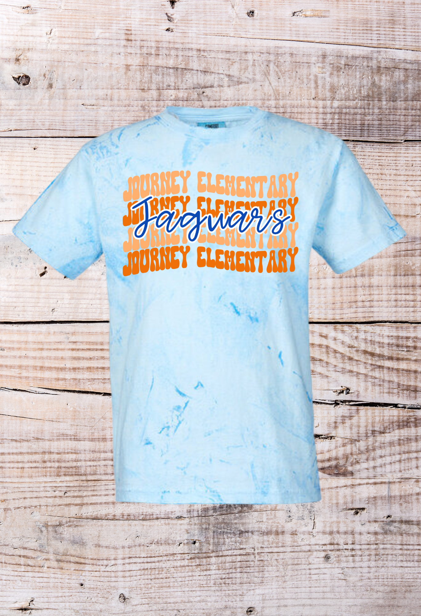 JOURNEY ELEMENTARY - Wavy Journey Elementary Jaguars Short Sleeve