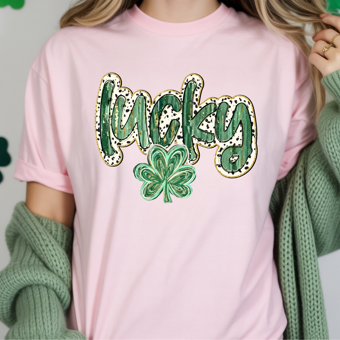Lucky Dot Clover - Short Sleeve