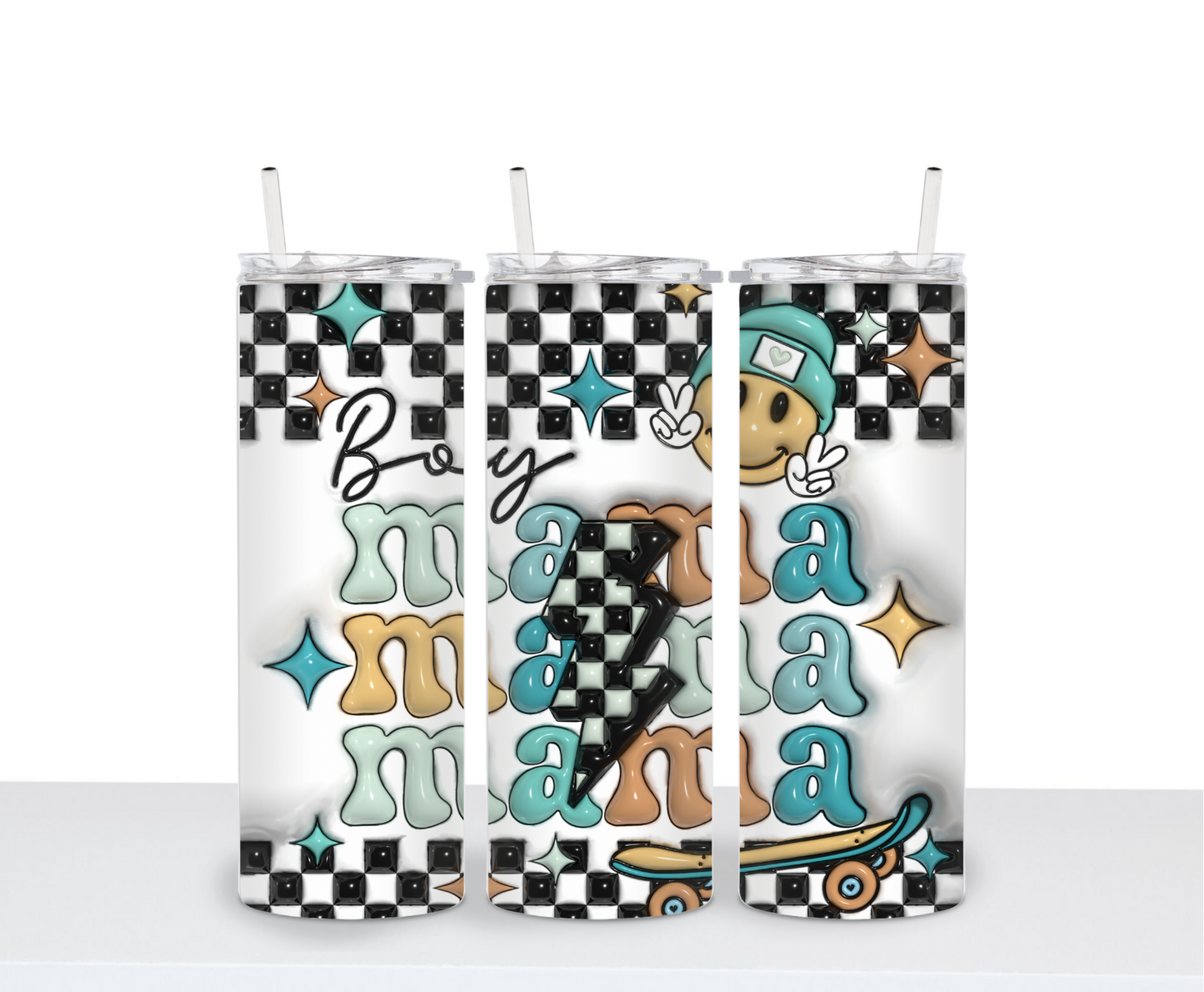 Boy Mama Tumbler - 20oz