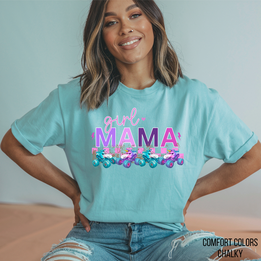 Girl Mama Monster Truck - Short Sleeve