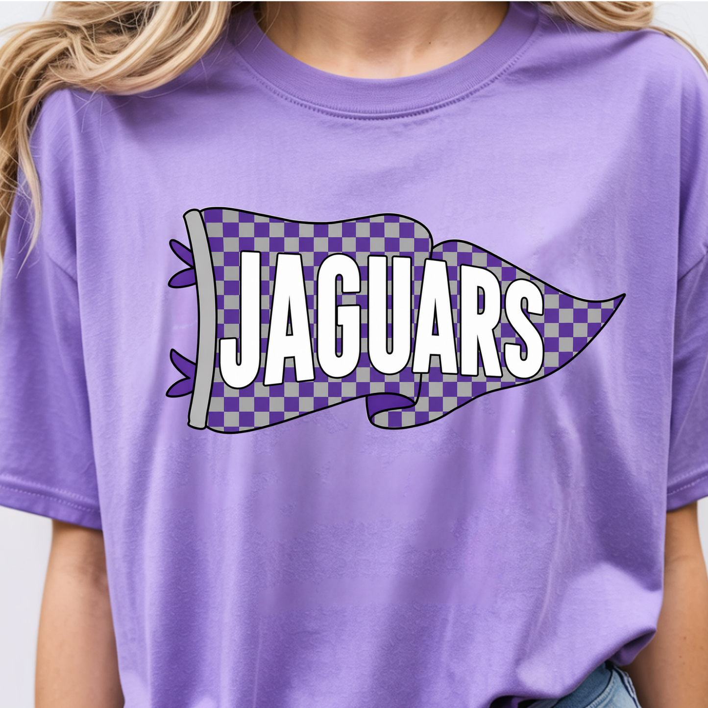 Mascot Pennant Flag - Short Sleeve