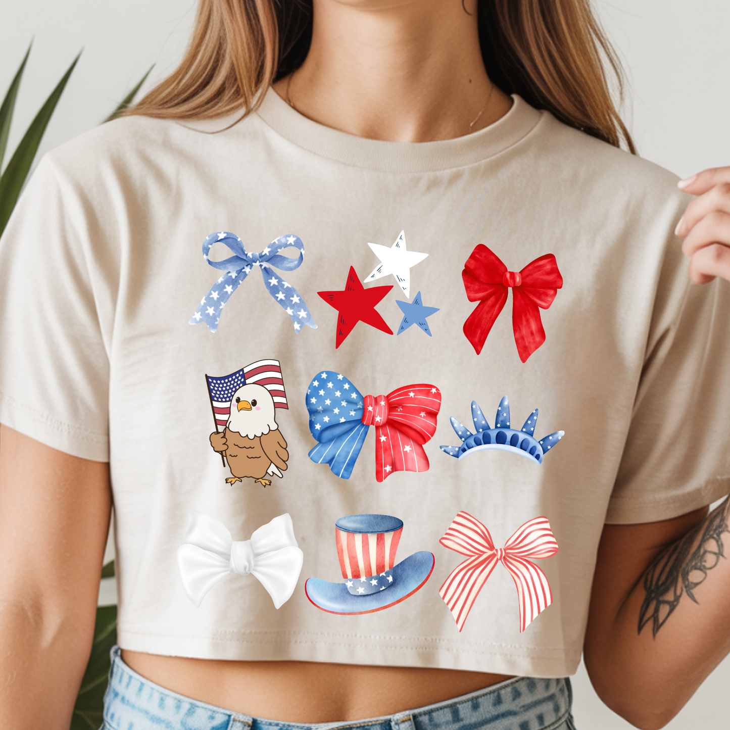 4th Bow Coquette - Crops