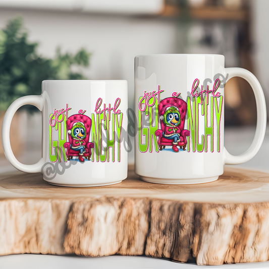 Just A Little Bly Green Guy - Coffee Mug