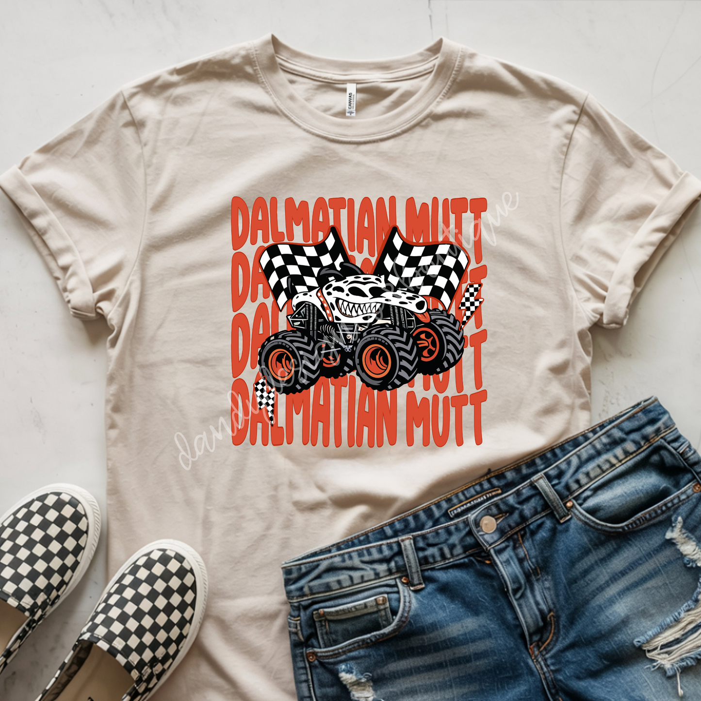 MJ Monster Trucks Wavy - Short Sleeve