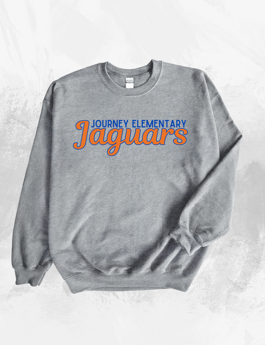 JOURNEY ELEMENTARY - Journey Elementary Jaguars Crew Neck Sweatshirt