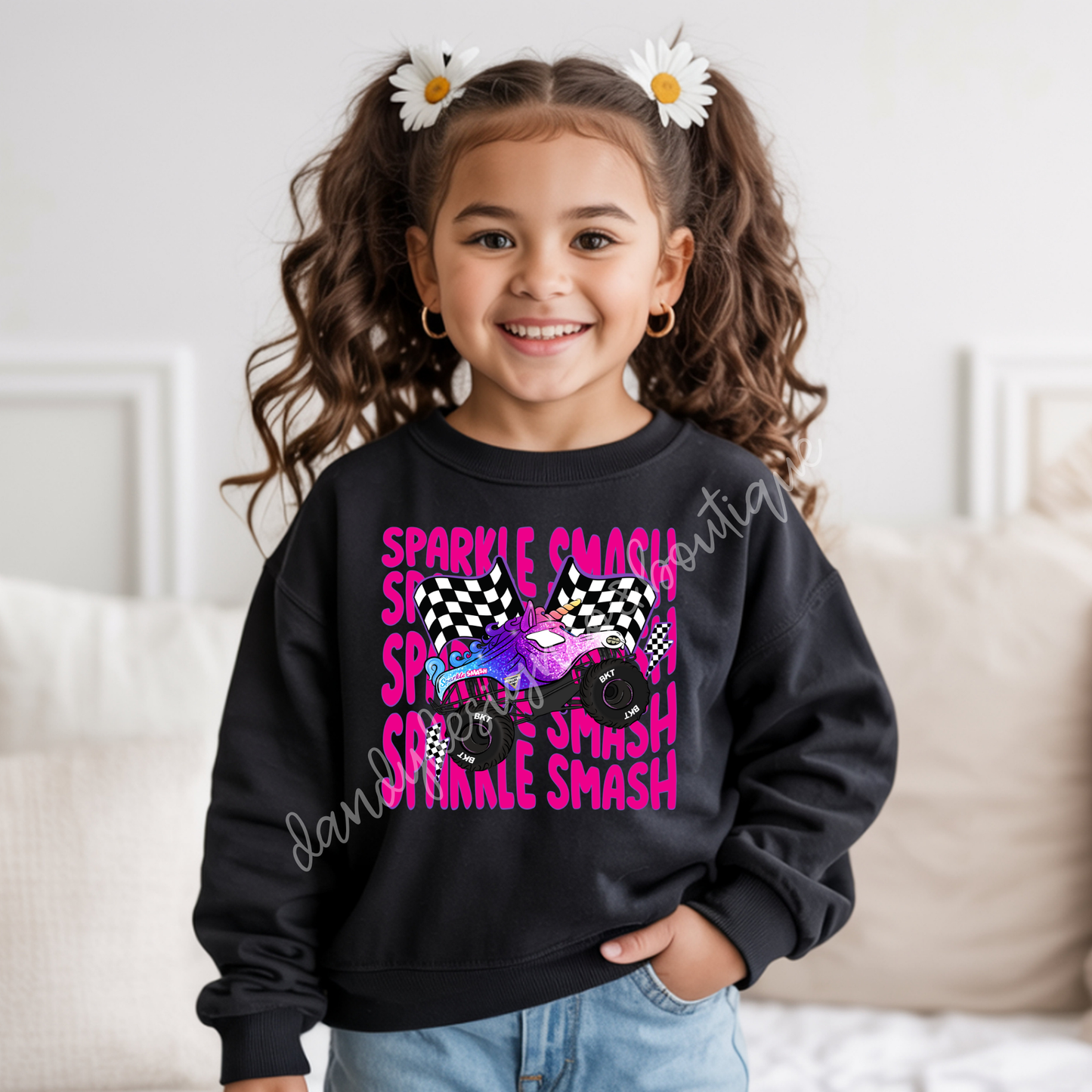 MJ Monster Trucks Wavy - Sweatshirt