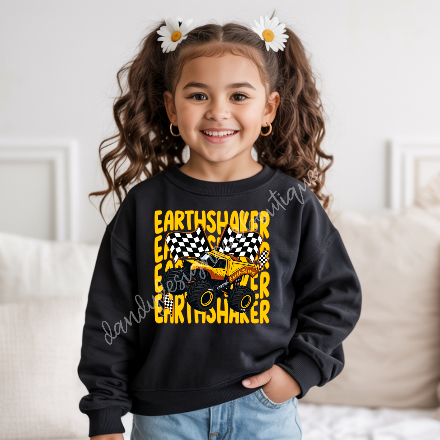 MJ Monster Trucks Wavy - Sweatshirt