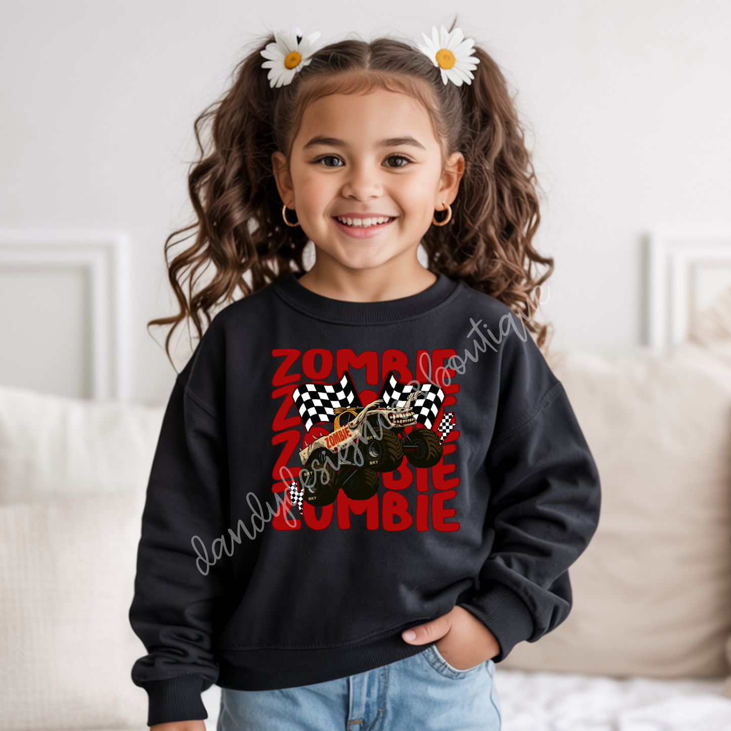MJ Monster Trucks Wavy - Sweatshirt