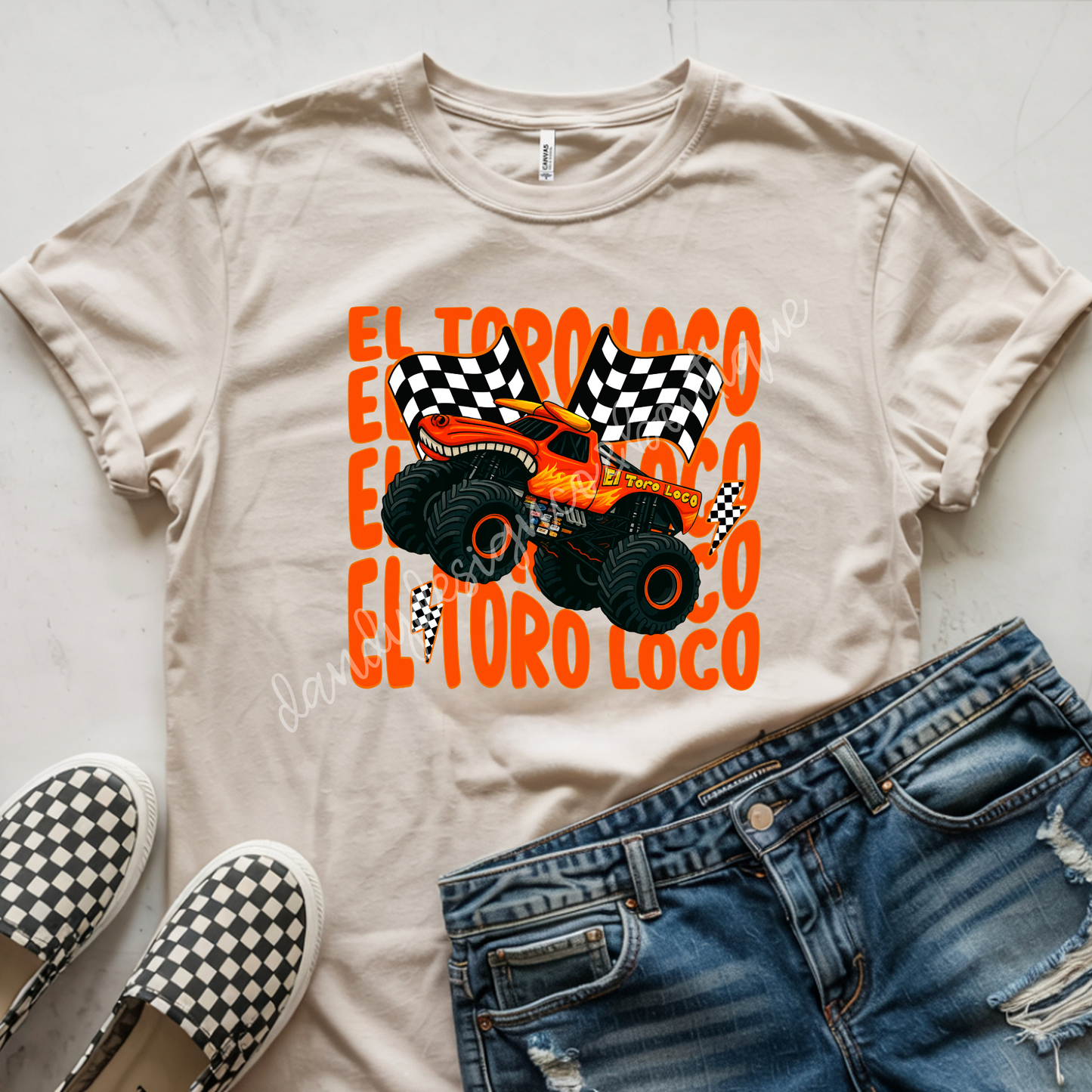MJ Monster Trucks Wavy - Short Sleeve