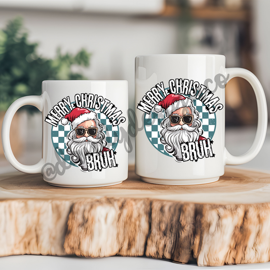 Merry Christmas Bruh - Coffee Mug