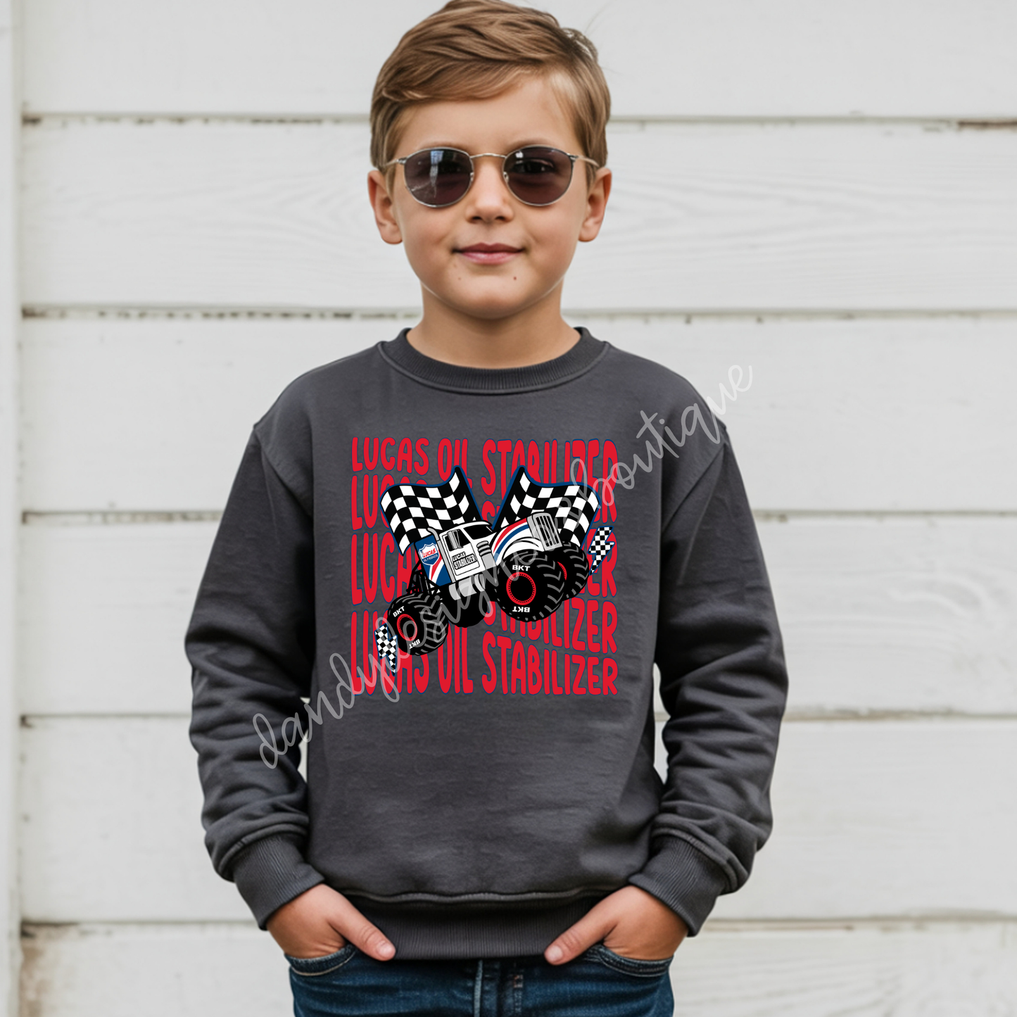 MJ Monster Trucks Wavy - Sweatshirt
