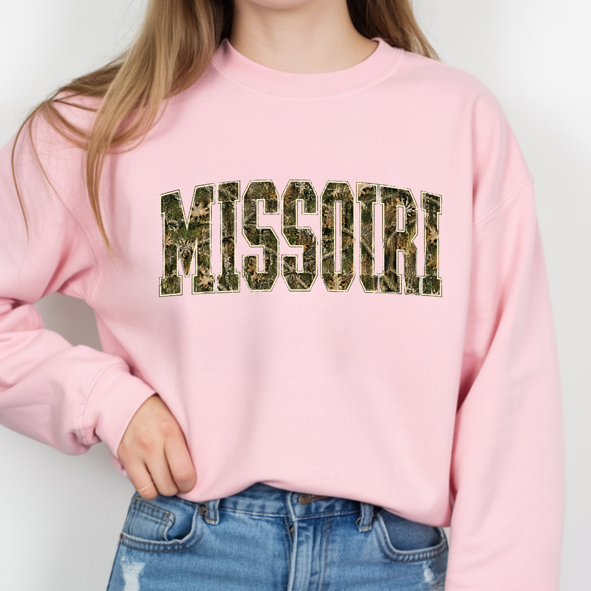 Camo State Varsity - Long Sleeve