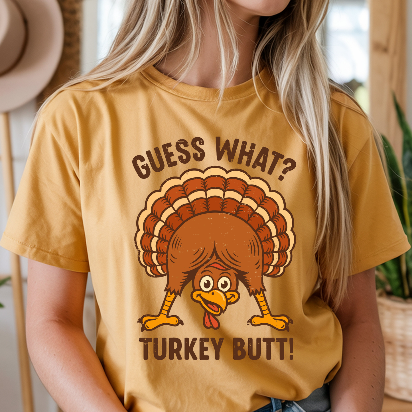 Guess What Turkey Butt - Short Sleeve