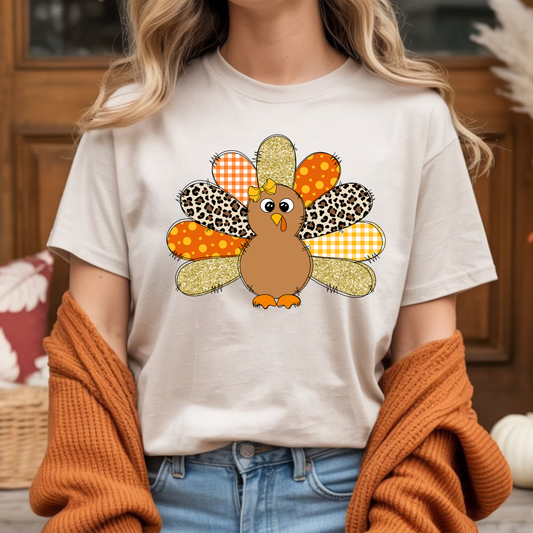 Glitter Turkey - Short Sleeve