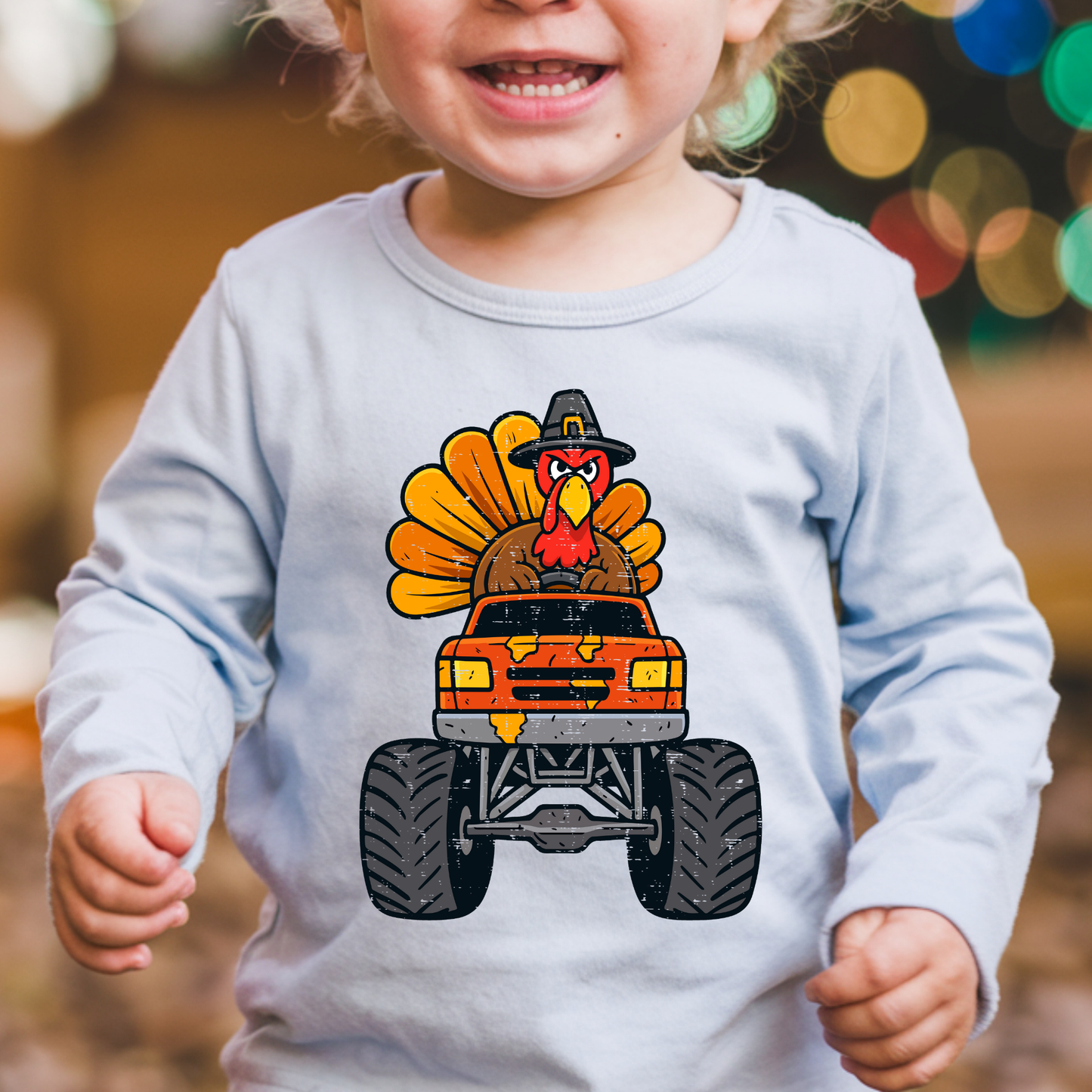 Turkey Monster Truck - Long Sleeve