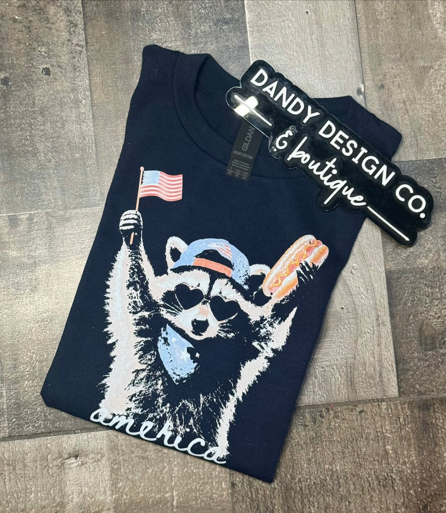 5T America Raccoon Short Sleeve