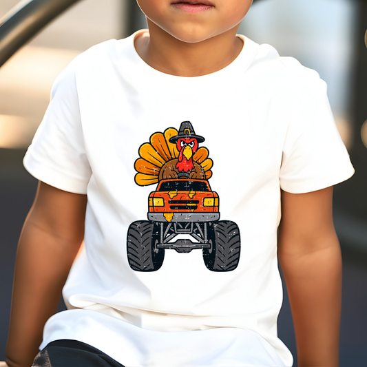 Turkey Monster Truck - Short Sleeve