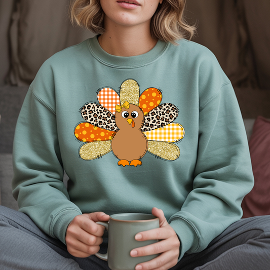 Glitter Turkey - Sweatshirt