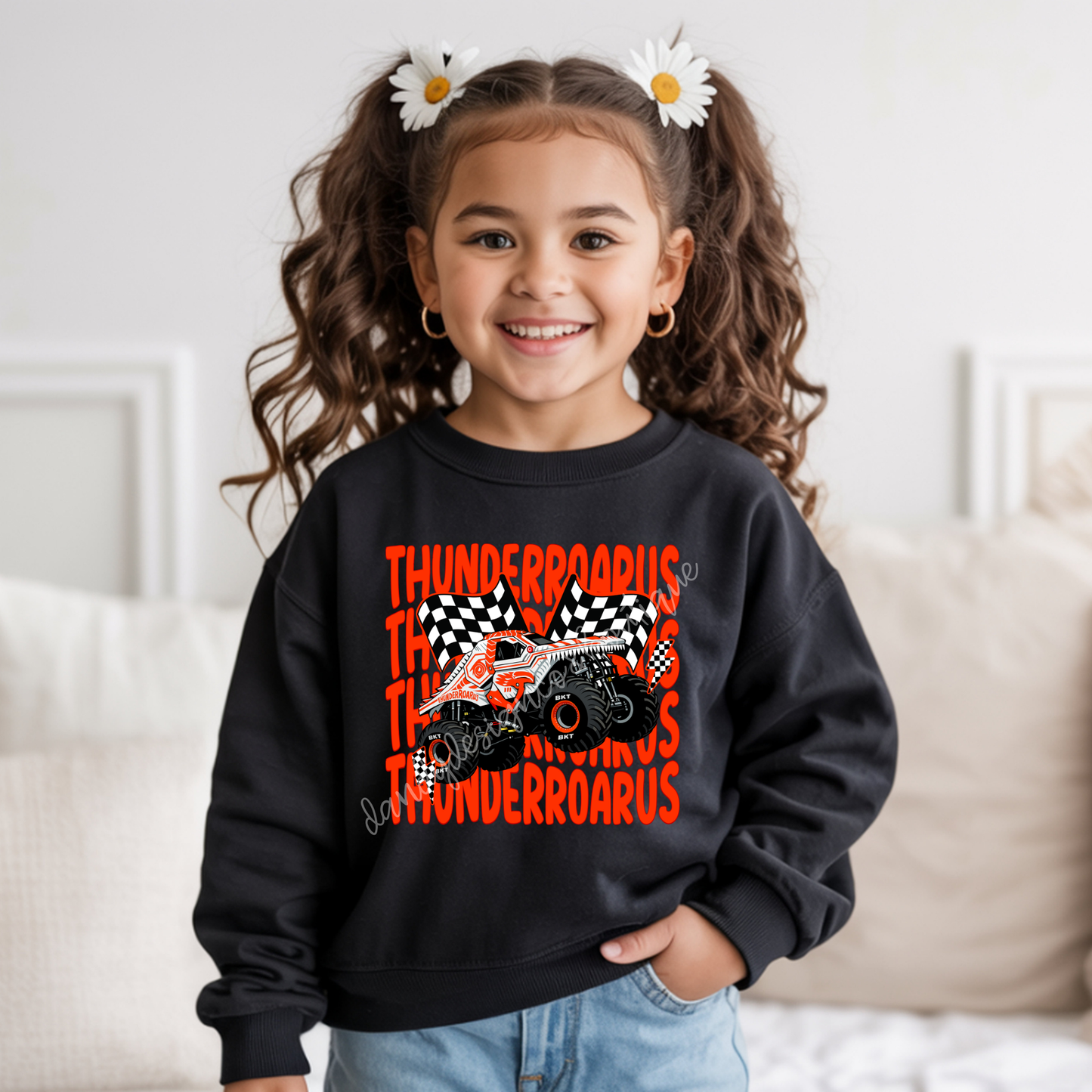 MJ Monster Trucks Wavy - Sweatshirt