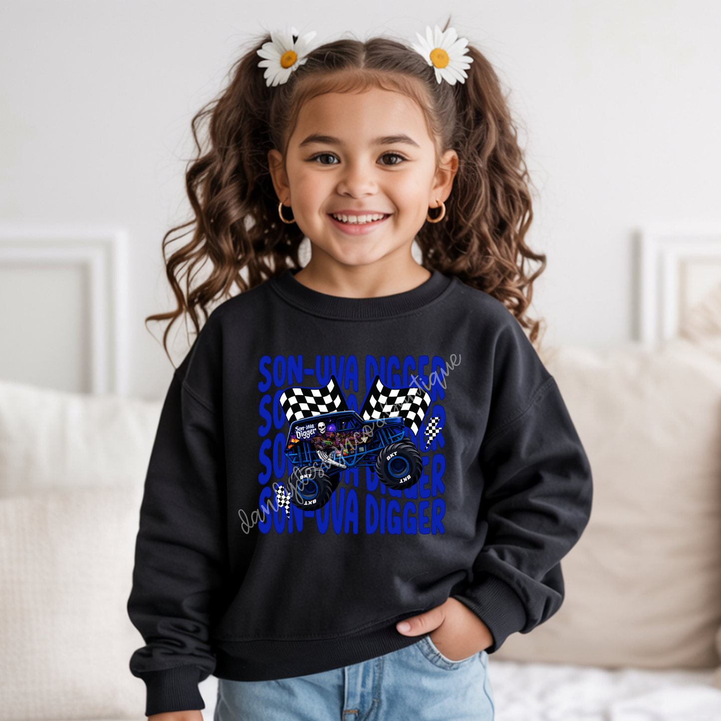 MJ Monster Trucks Wavy - Sweatshirt