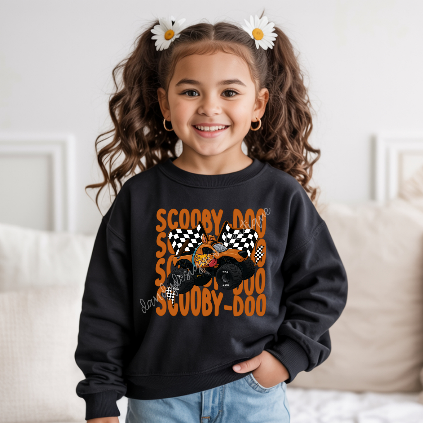 MJ Monster Trucks Wavy - Sweatshirt