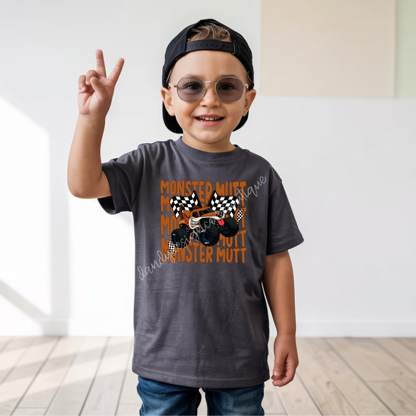 MJ Monster Trucks Wavy - Short Sleeve