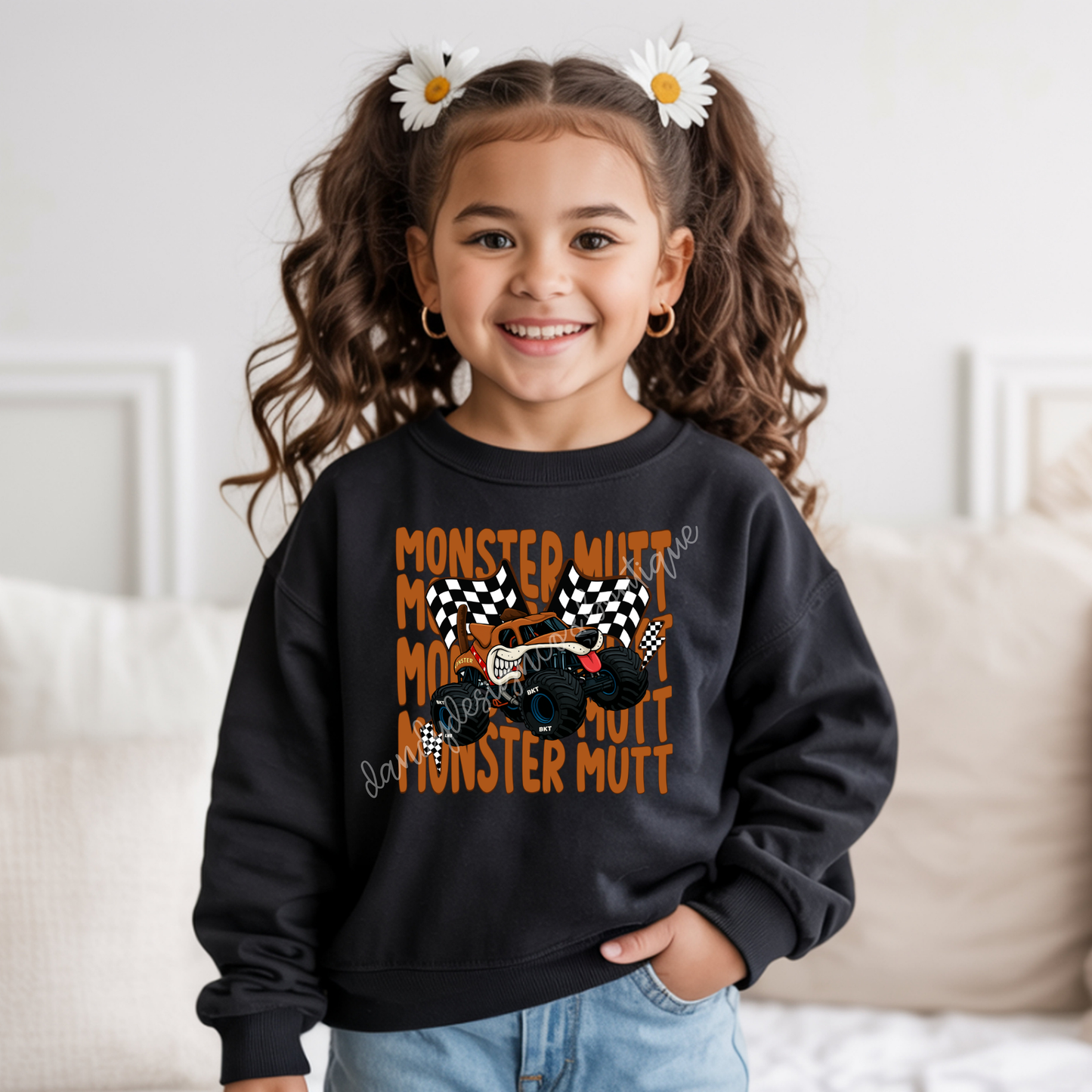MJ Monster Trucks Wavy - Sweatshirt