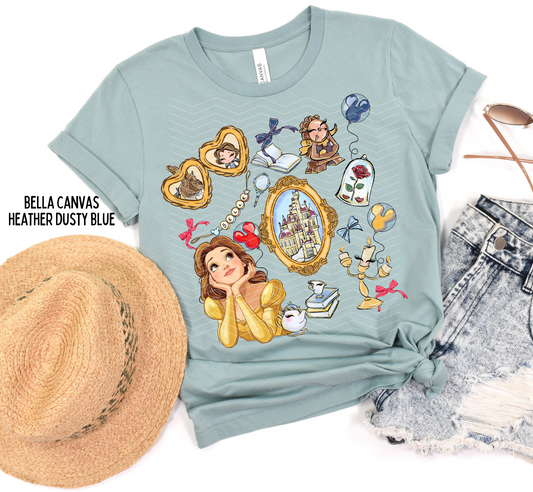 B Princess Locket - Short Sleeve