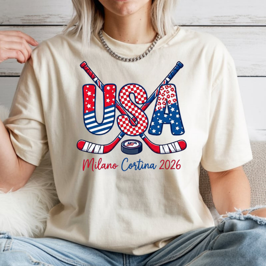 USA Hockey Animal Print - Short Sleeve