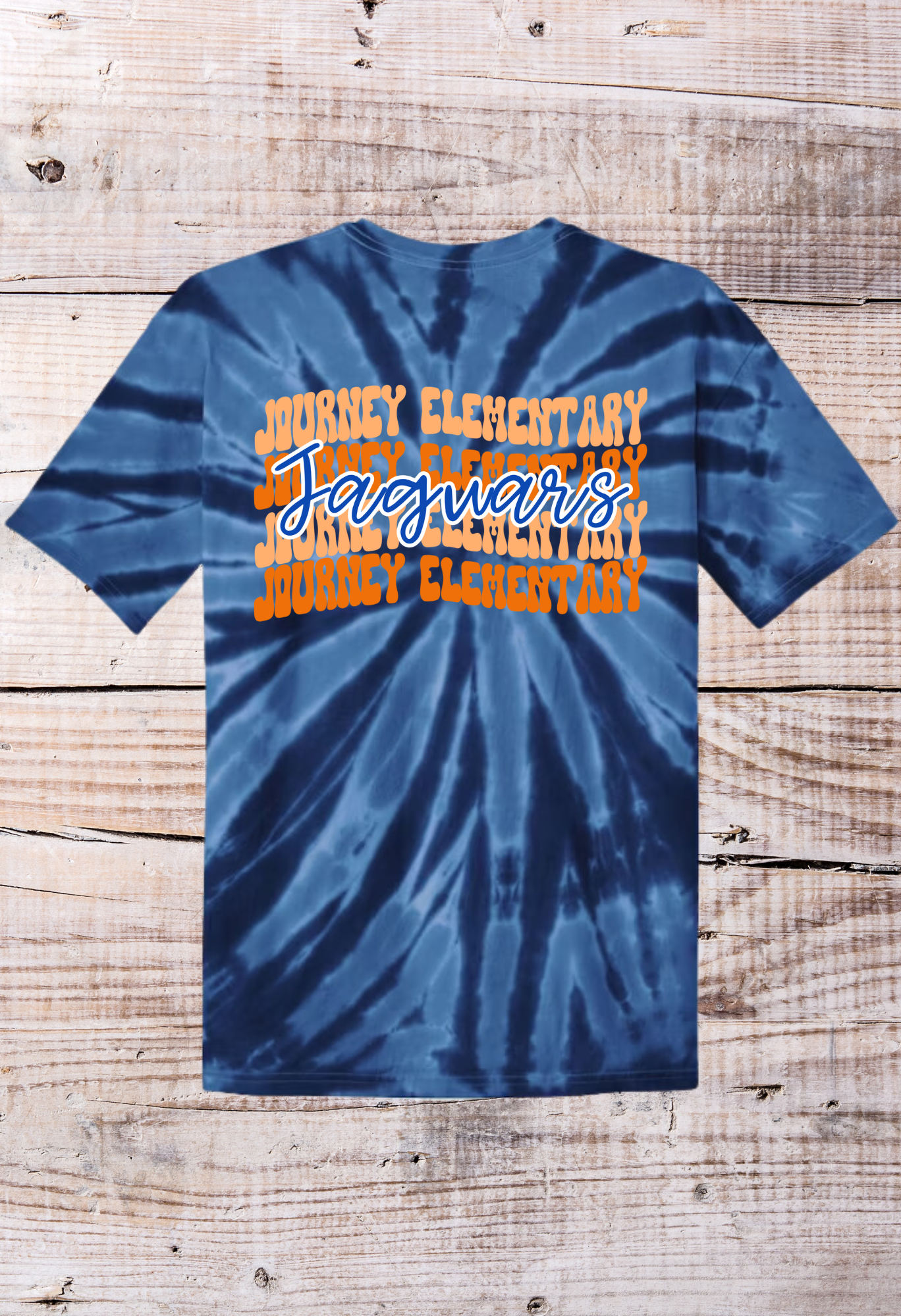 JOURNEY ELEMENTARY - Wavy Journey Elementary Jaguars Short Sleeve