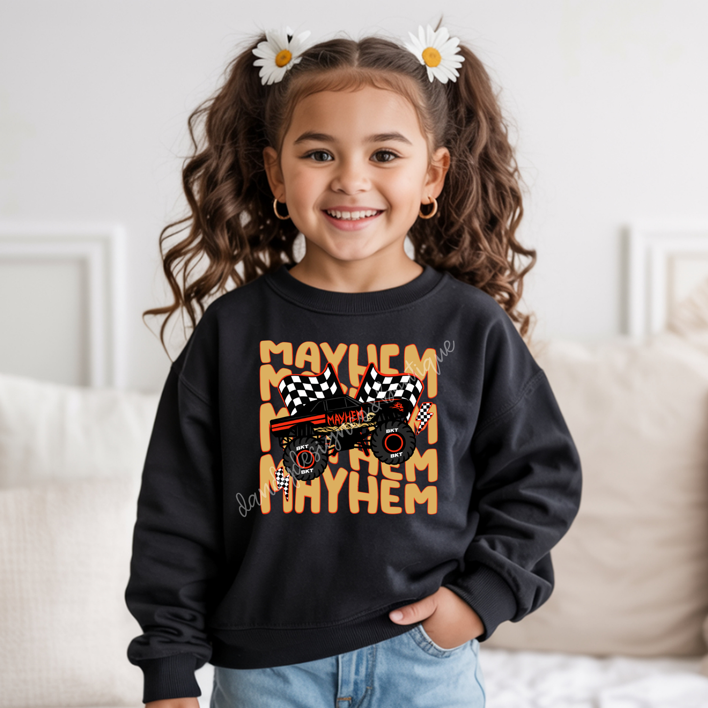 MJ Monster Trucks Wavy - Sweatshirt