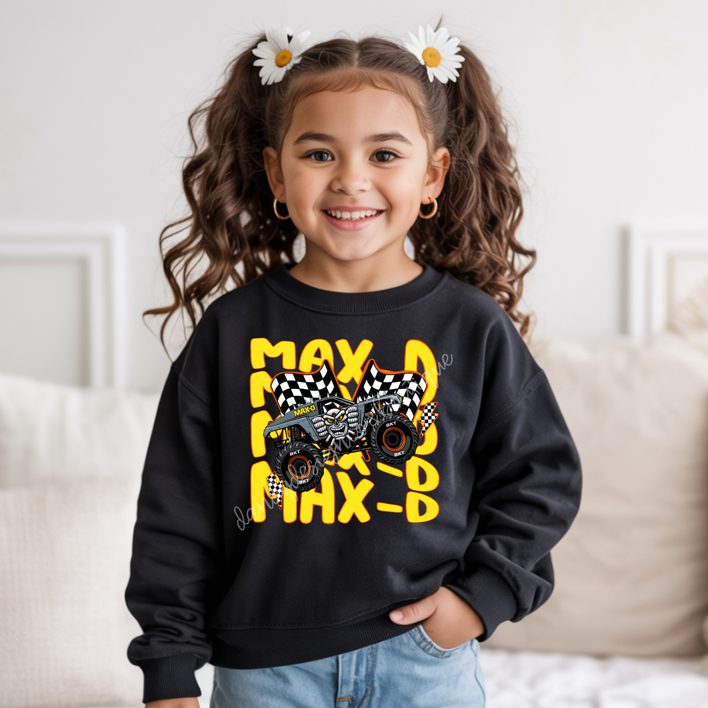 MJ Monster Trucks Wavy - Sweatshirt