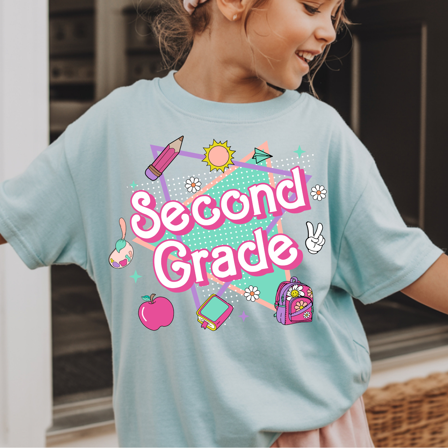Girl Doll Retro Grade Level - Short Sleeve