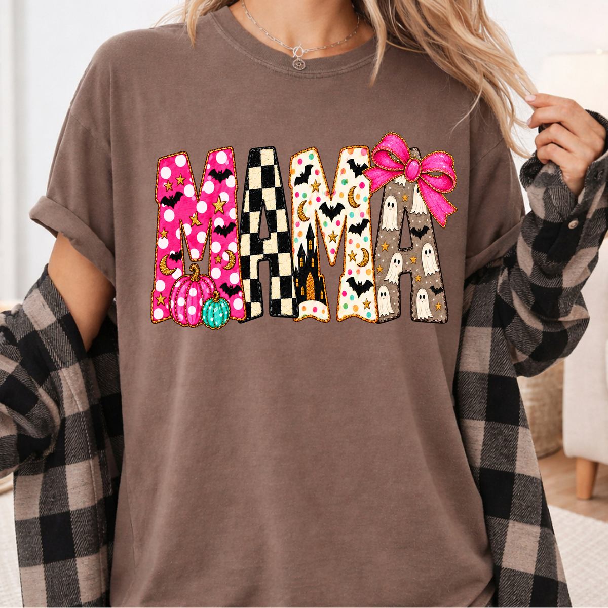 Halloween Doodle Mama Short Sleeve/Sweatshirt
