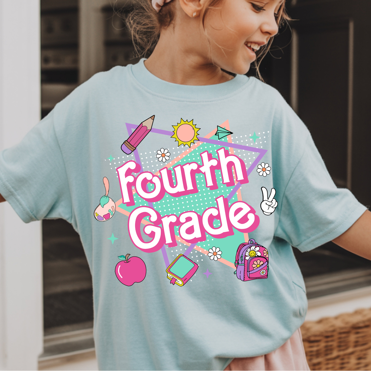 Girl Doll Retro Grade Level - Short Sleeve